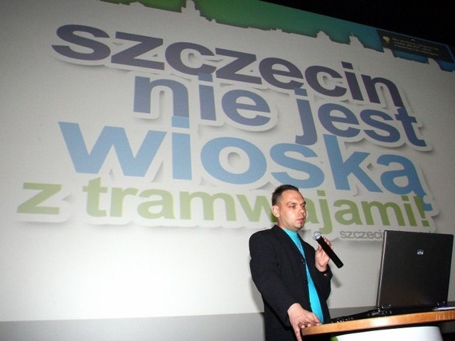 Grzegorz Kluczyński autor bloga Szczecin nie jest wioską z tramwajami mówił między innymi o ulubionych miejscach w Szczecinie.