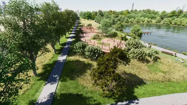 Tak ma wyglądać nowy park przy ulicach Leopolda, Le Ronda i Wiertniczej na granicy Bogucic, Dąbrówki Małej i Zawodzia.Zobacz kolejne zdjęcia. Przesuwaj zdjęcia w prawo - naciśnij strzałkę lub przycisk NASTĘPNE