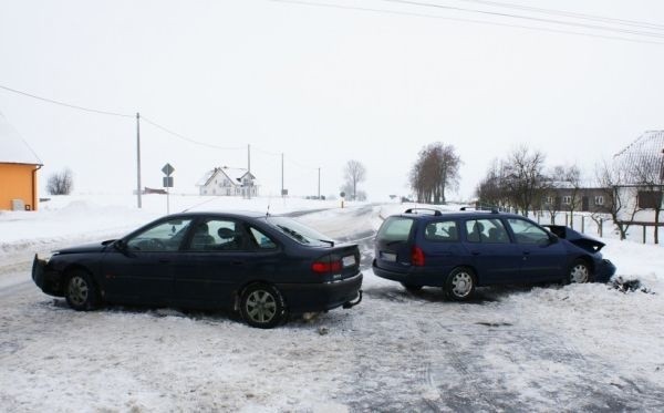 Megane vs laguna w Woli Zambrowskiej