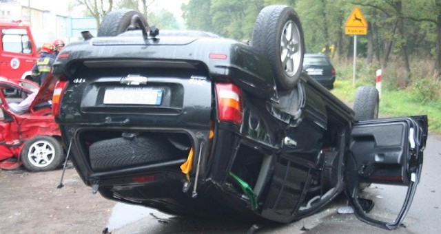 W wyniku wypadku w Grabowcu dwie kobiety trafiły do szpitala