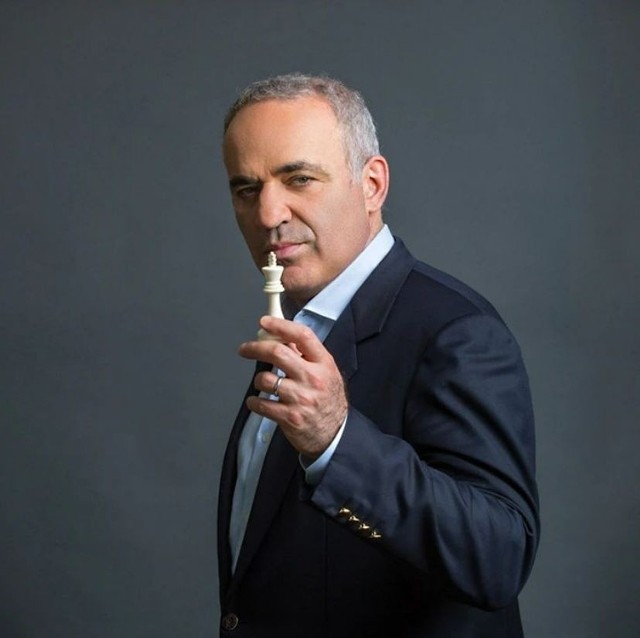 Garri Kasparow, lider Zjednoczonego Frontu Obywatelskiego, rosyjski polityki i szachista