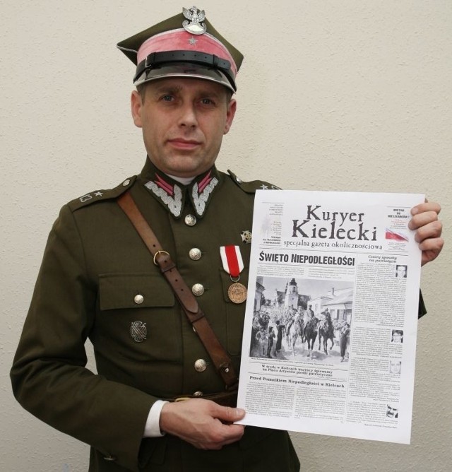 To między innymi z inicjatywy Roberta Mazura z Kieleckiego Ochotniczego Szwadronu Kawalerii imienia 13 Pułku Ułanów Wileńskich powstał dzisiejszy "Kuryer&#8221;.