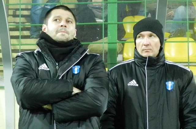 Trenerzy po meczu Wisła Płock - Termalica Bruk-Bet Nieciecza