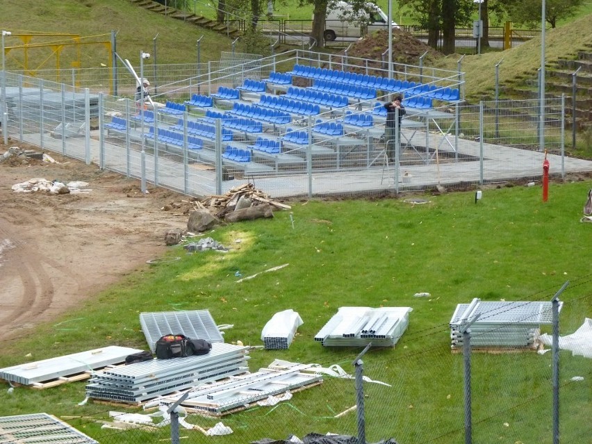 Jak już informowaliśmy, modernizacja stadionu Gwardii...