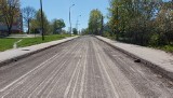 Ulice Łomżyńska i Bohaterów Monte Cassino już bez asfaltu. Będą buspasy, ścieżki rowerowe i nowe chodniki (zdjęcia)