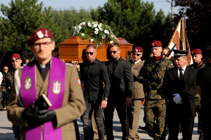 Pogrzeb Marcina Wąsa miał charakter uroczysty