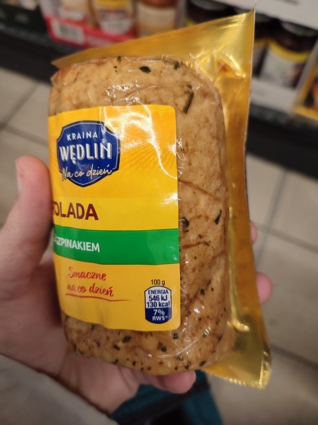 Kraina wędlin Rolada ze szpinakiem 300 g...