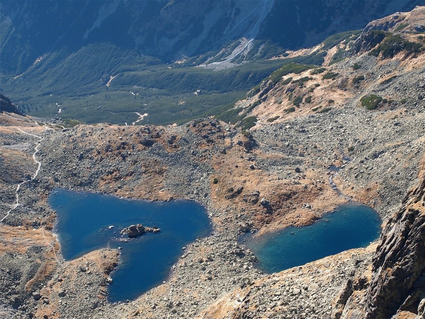 Tatry podziwiane z góry wyglądają naprawdę spektakularnie