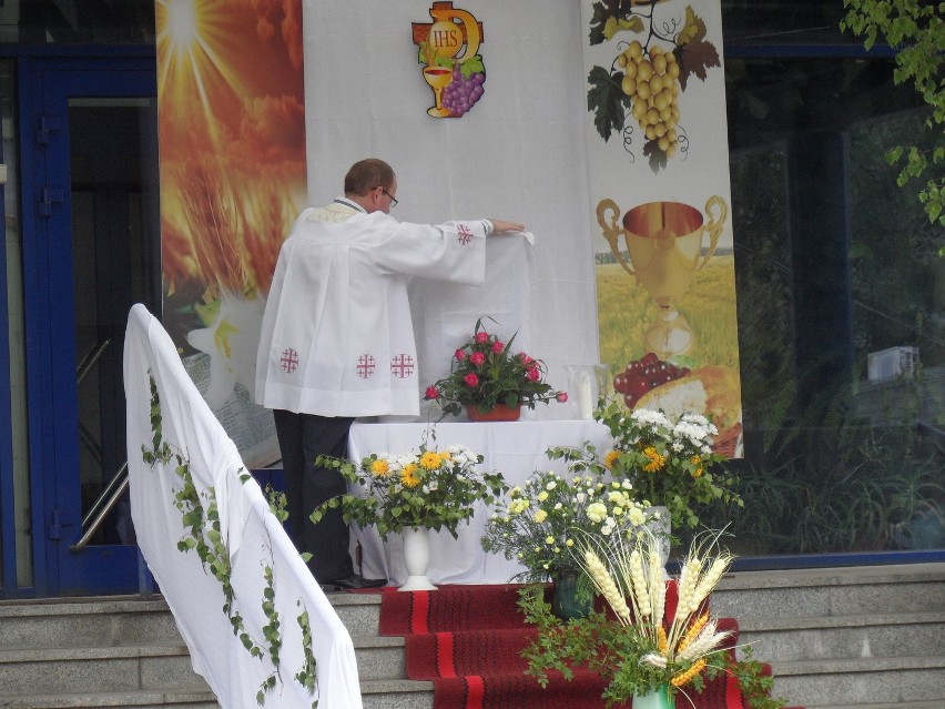 Procesja Bożego Ciała w Myszkowie [ZDJĘCIA]