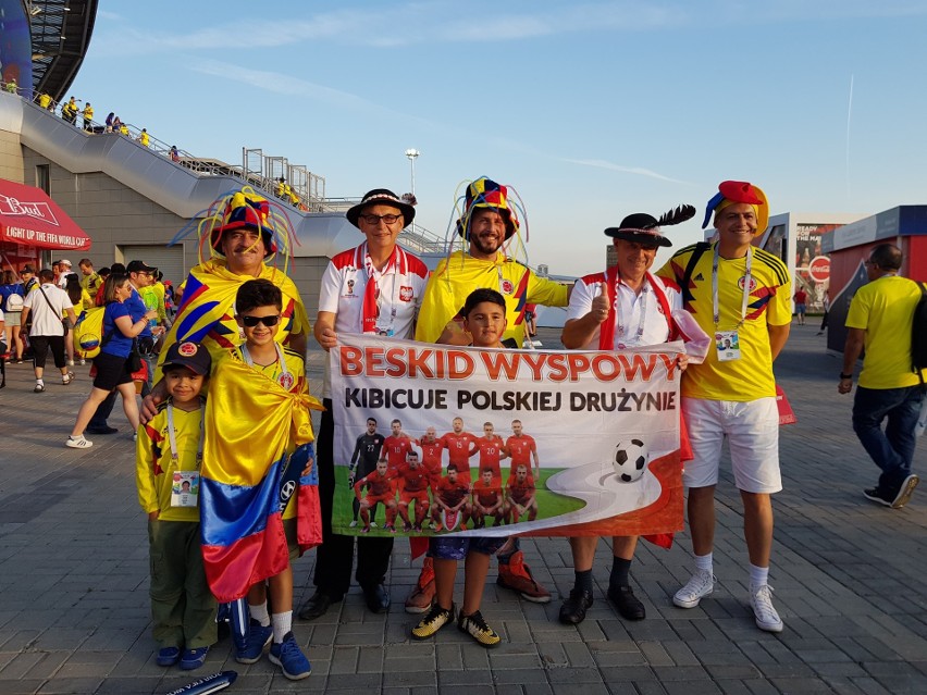 Beskid Wyspowy na stadionie w Kazaniu mocno kibicował polskim piłkarzom [ZDJĘCIA]