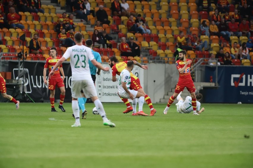 Jagiellonia Białystok na koniec sezonu pokonała 2:1 Lechię...