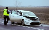 Wypadek w Koniaczowie. Bus z kilkunastoma osobami zderzył się z osobówką