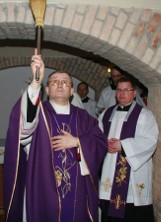 Biskup Stefan Regmunt poświęcił dziś kaplicę w areszcie śledczym w Międzyrzeczu