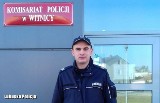 Policjant pomógł potrzebującemu znaleźć pracę, załatwić formalności i zorganizował również wsparcie socjalne