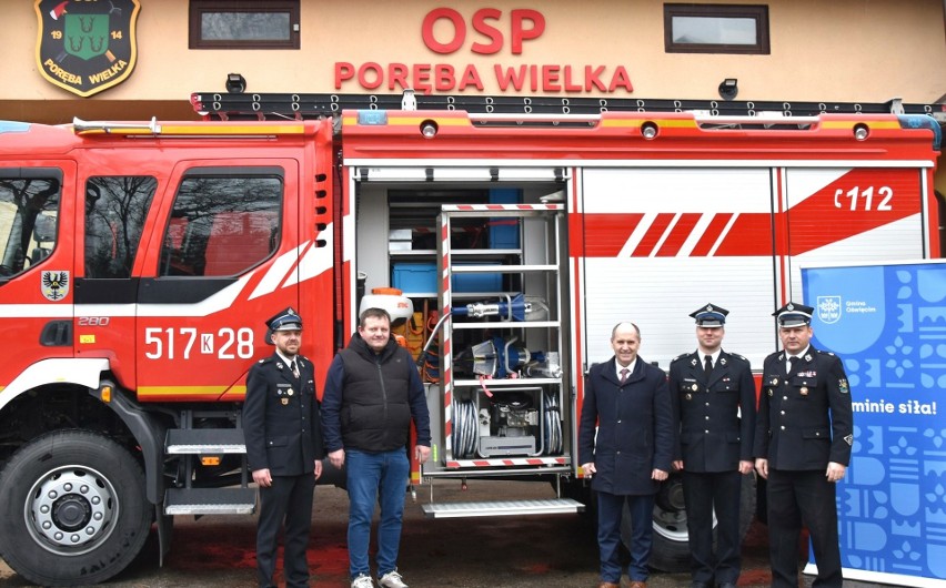 Jednostka OSP w Porębie Wielkiej wzbogaciła się o nowy...