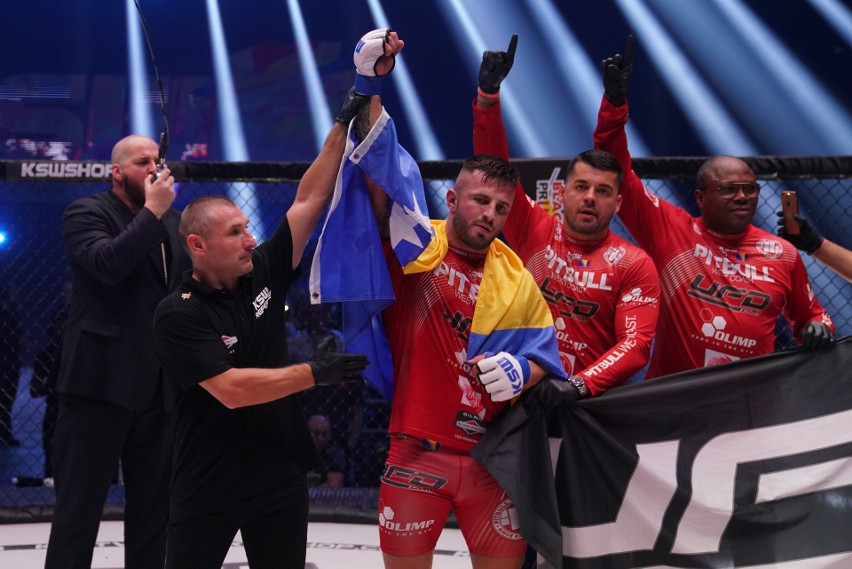 KSW 45. Michał Materla powalczy o pas wagi średniej, tytuł w ciężkiej nie dla Karola Bedorfa