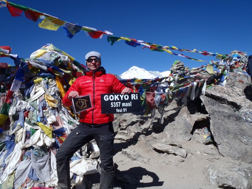 Dzięki Januszowi Cepcerowi na wysokości 5346 m n.p.m...