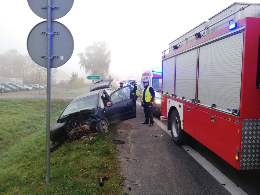 Do zdarzenia doszło w środę rano na drodze krajowej numer 6...