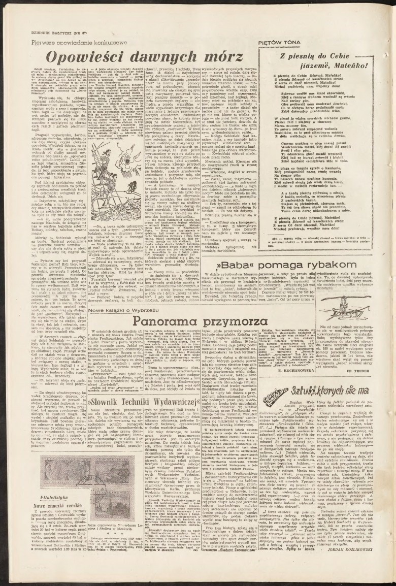 Archiwalne Rejsy: Magazyn Rejsy z drugiego kwartału 1954 r. [ZDJĘCIA, PDF-Y]