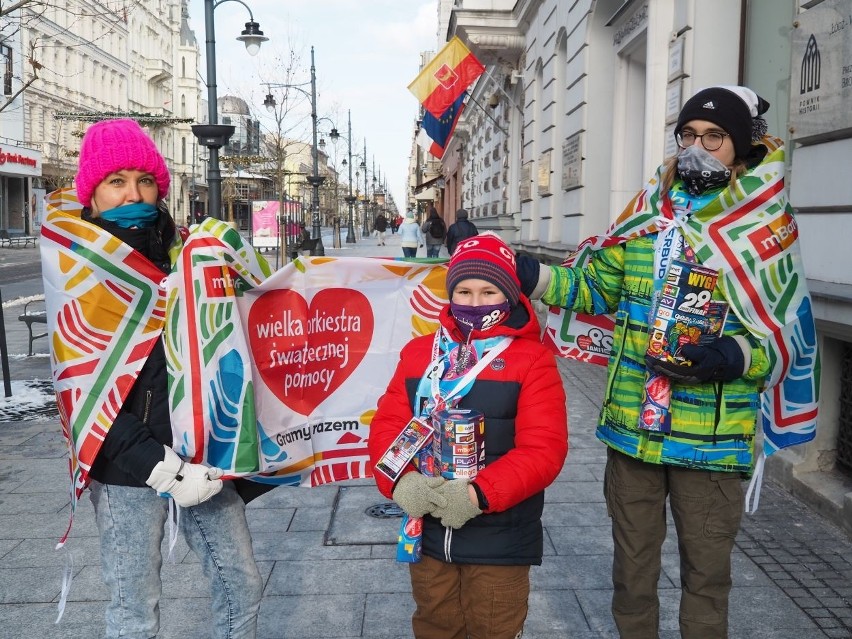 Wielka Orkiestra zagrała kameralnie, ale i tak tysiąć wolontariuszy zbierało datki od łodzian