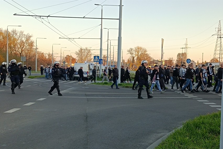 Przed meczem Motoru Lublin z Legią Warszawa policja mobilizuje siły i zamyka ulice