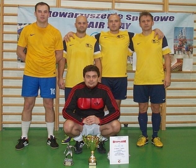 Zwycięzcy mistrzostw, drużyna Klub 16: Rafał Ścisłowicz, Daniel Żuwalski, Mariusz Kuzdak, Grzegorz Pałosz oraz Jarosław Długosz. 