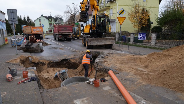 Zaczyna się remont głównej ulicy w Mielnie