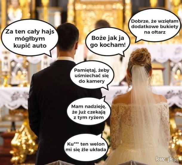 Najlepsze ŚLUBNE MEMY! Zobacz, jak internauci śmieją się z żon, mężów i... ślubów! Oto zabawne memy o żonach i mężach! 