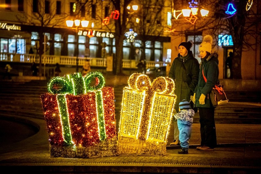 Iluminacje świąteczne Białystok 2022