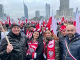 Opolanie na Marszu Niepodległości w Warszawie. Tysiące Polaków wspólnie świętowało w stolicy Polski