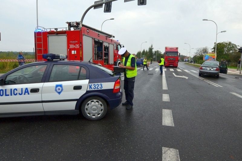 Wypadek w Tarnobrzegu