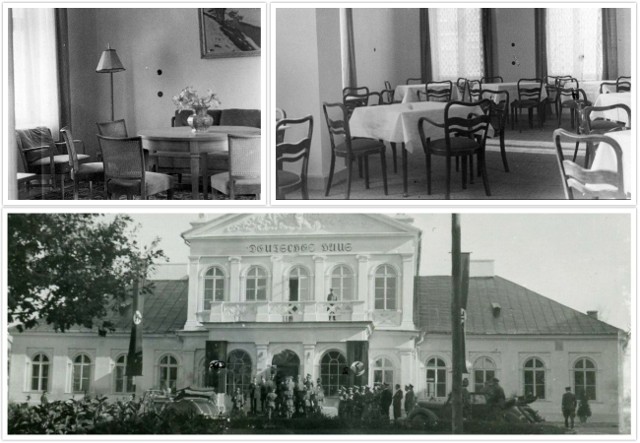 Tak wyglądał Dom Niemiecki w Radomiu, czyli Resursa Obywatelska w czasie okupacji. Zobacz archiwalne zdjęcia wnętrz i budynku.