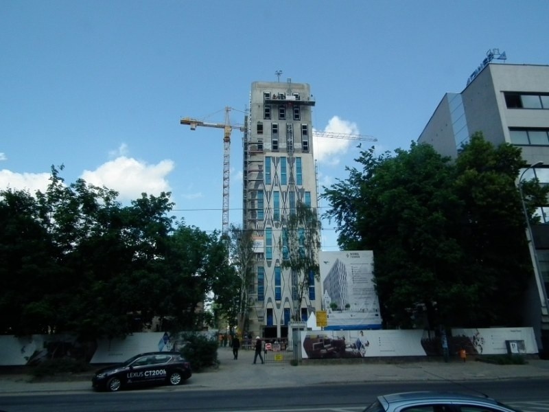 Na powstającym na Jeżycach Nobel Tower - Centrum...