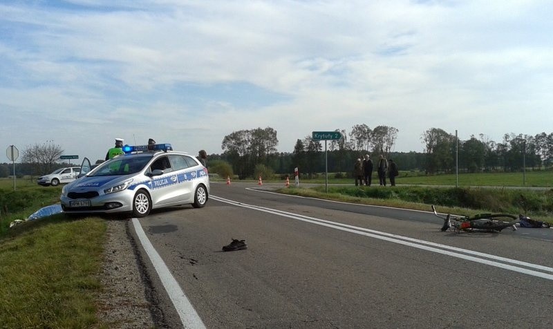 Zderzenia nie udało się uniknąć. Do potrąconego rowerzysty...