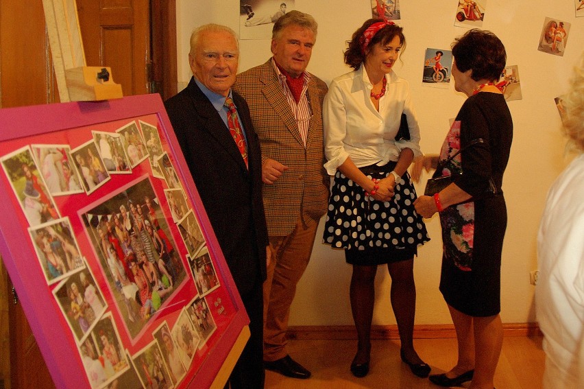 Prezydent Rotary Club Poznań Wojciech Górski z żoną witali...