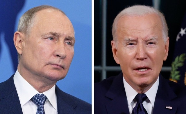 Biden w przemówieniu w Gabinecie Owalnym w Białym Domu mówił o zagrożeniu, jakie stanowi m.in. dla Polski Rosja Władimira Putina