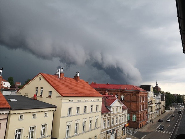 Burza nad Słupskiem i regionem. Mamy zdjęcia Internautów