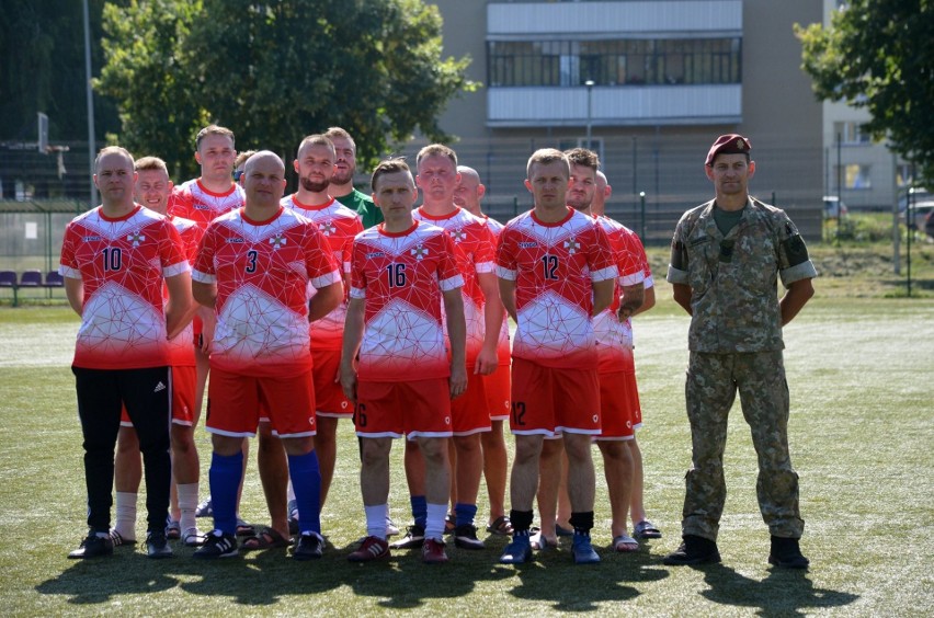Podlascy terytorialsi grali w turnieju piłkarskim na Litwie