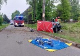 Koszmarny wypadek w Pilchowicach, w powiecie gliwickim. Zginęły dwie osoby. Policja wyjaśnia przyczyny