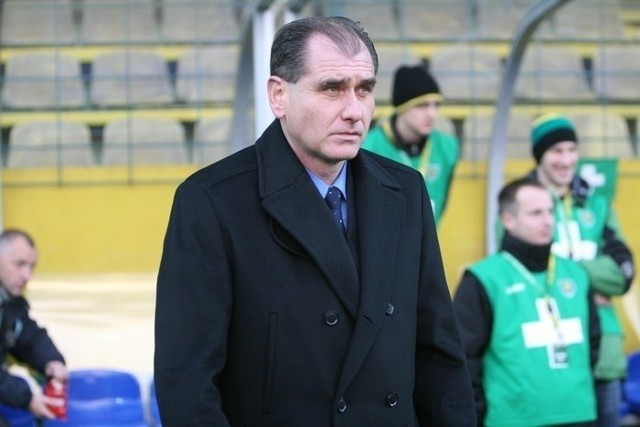 Dariusz Wójtowicz poprowadził zespół w ostatnim wygranym spotkaniu, z GKS Katowice jeszcze w rundzie jesiennej