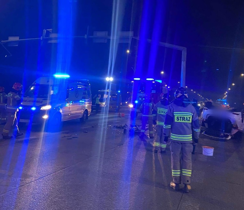 Poważny wypadek w Dąbrowie Górniczej - poszkodowane aż sześć...