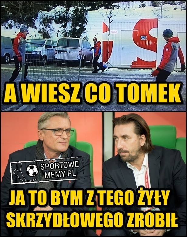 "Czterej muszkieterowie". Memy po wygranej polskich skoczków w Willingen 