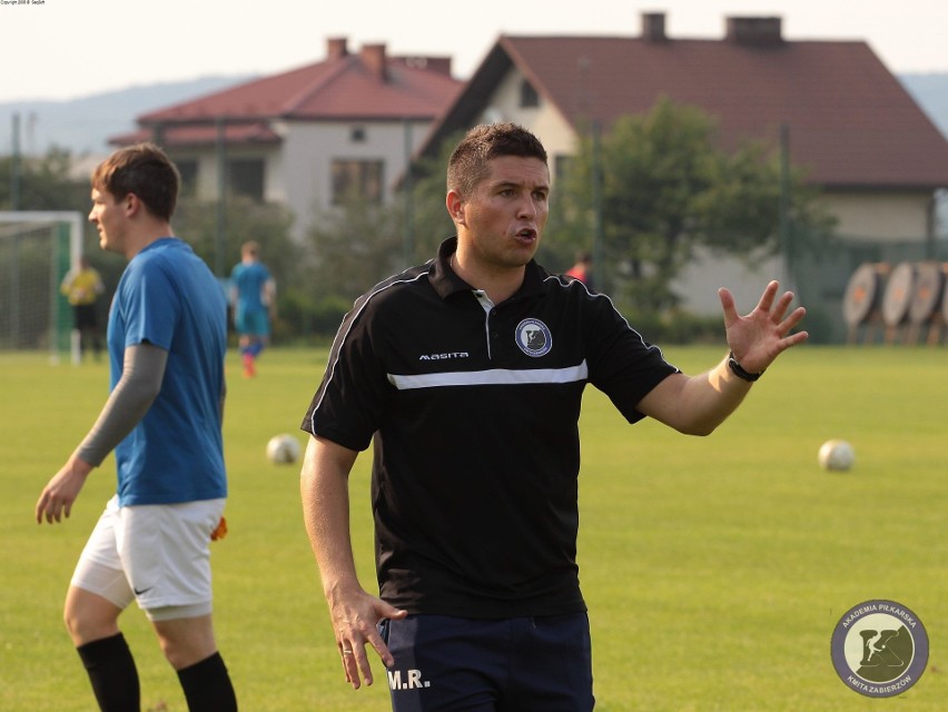 Trener Kmity Zabierzów Marcin Rusin