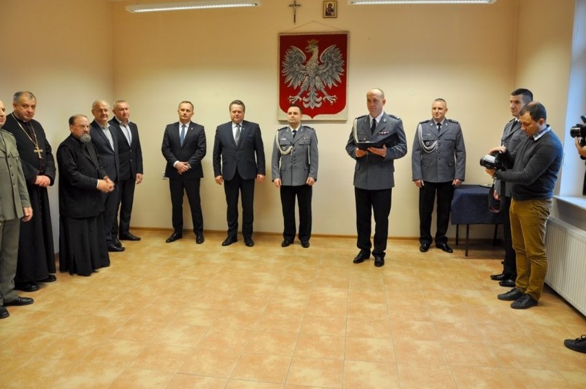 Nowy Komendant Powiatowy Policji w Siemiatyczach (zdjęcia)