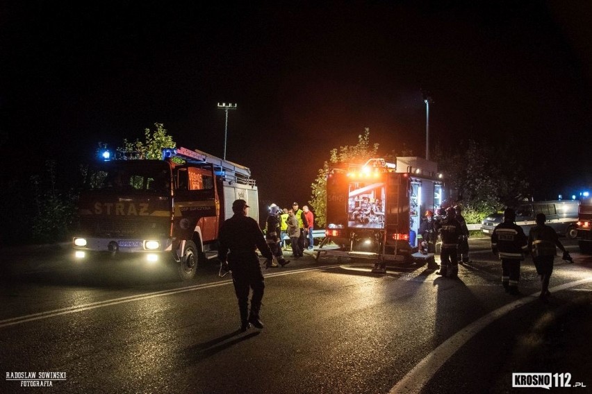 Podkarpacie. Tragiczny wypadek autobusu w Leszczawie Dolnej,...