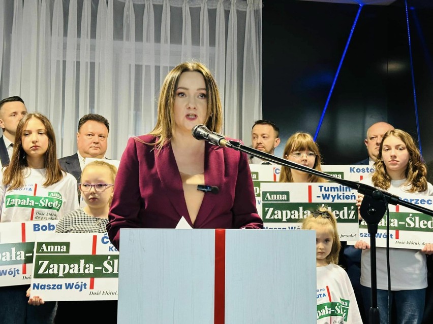 Anna Zapała-Śledź podczas konwencji