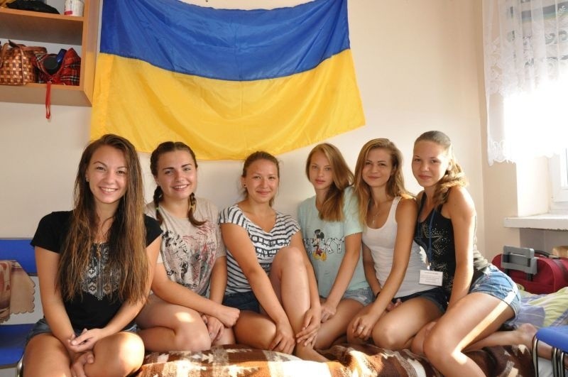 Nastolatki z Brzeżan i Kreminny na Ukrainie spędzają kolonie...