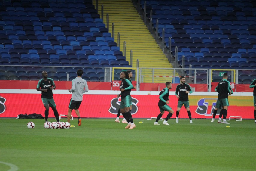 Reprezentacja Portugalii trenuje na Stadionie Śląskim przed...