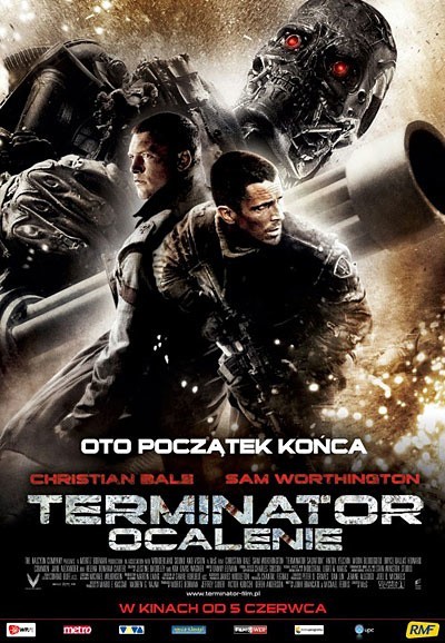 Plakat z filmu Terminator: Ocalenie