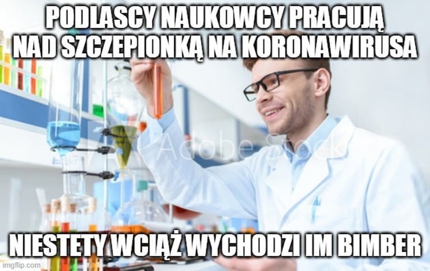 Podlaskie memy o koronawirusie 04.11.2020